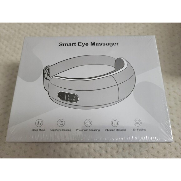 NIB Smart Eye Massager Wearable Stress Sleep Energy Focus Adjustable Four Modes - Picture 1 of 2
